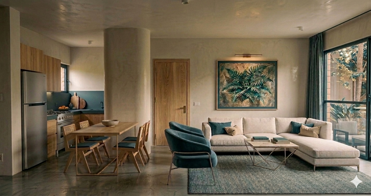 The Fern alternate lounge interior concept