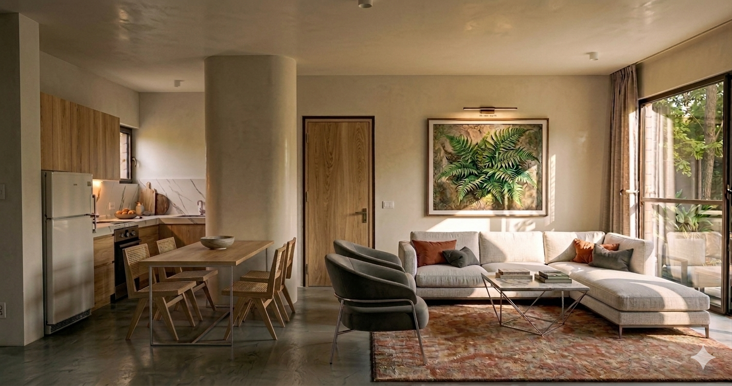 The Fern lounge interior concept