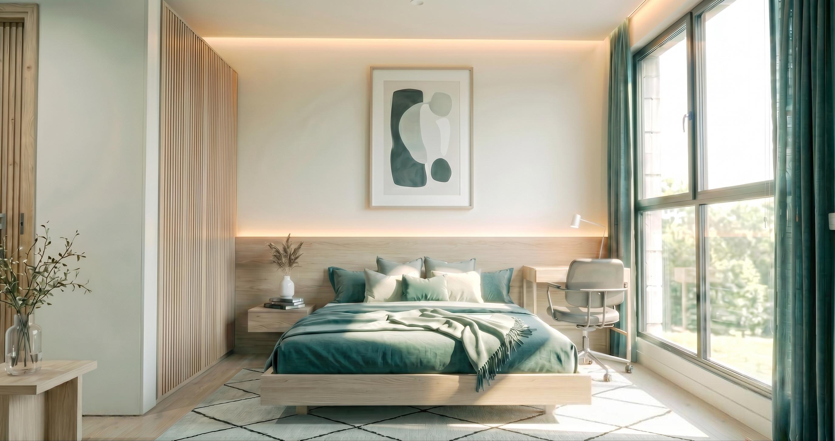 The Fern bedroom interior concept
